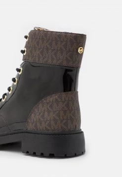 MICHAEL Michael Kors Damen ALISTAIR BOOTIE - Schnürstiefelette - Black/brown 15 MICHAEL Michael Kors Damen ALISTAIR BOOTIE - Schnürstiefelette - Black/brown -MICHAEL Michael Kors 325e8fe9ee894421b55284c38e4fc7b9