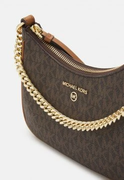 MICHAEL Michael Kors Damen JET SET CHARM CHAIN POUCHETTE - Handtasche - Brown/acorn -MICHAEL Michael Kors 32c58267c1a64b47b32affd6bfed4ec7