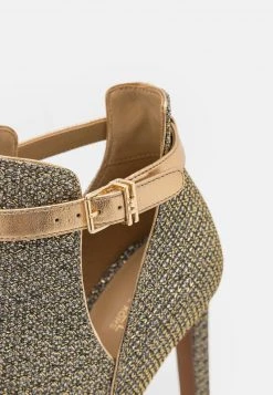 MICHAEL Michael Kors Damen LAWSON OPEN TOE - High Heel Stiefelette - Gold 15 MICHAEL Michael Kors Damen LAWSON OPEN TOE - High Heel Stiefelette - Gold -MICHAEL Michael Kors 332a909a1b8b476181ed084bf00ab5b0