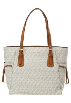MICHAEL Michael Kors Damen VOYAGER SIGNATURE TOTE - Handtasche - Vanilla -MICHAEL Michael Kors 3448f73319d04a0ebc18af2aa3ce76f4