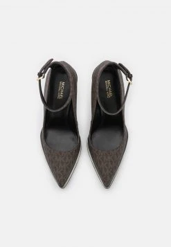 MICHAEL Michael Kors Damen KEKE EXTREME - High Heel Pumps - Brown/black -MICHAEL Michael Kors 34ad63b9cb254911902a43453ef64ce7