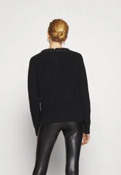 MICHAEL Michael Kors Damen CHAIN - Strickpullover - Black -MICHAEL Michael Kors 355d4d14c87f4dae913fc8417d04da6e