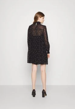 MICHAEL Michael Kors Damen DITSY DRESS - Freizeitkleid - Black -MICHAEL Michael Kors 368becf8ac6f4b3bb3cf1a8334c2c7be