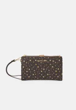 MICHAEL Michael Kors Damen JET SET WRISTLET - Geldbörse - Brown