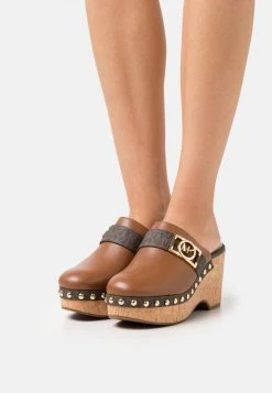 MICHAEL Michael Kors Damen APRIL - Pantolette Hoch - Luggage