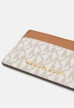 MICHAEL Michael Kors Damen JET SET CARD HOLDER - Geldbörse - Vanilla -MICHAEL Michael Kors 3cad18474e2a4aeb90abd449c9b9d187