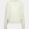 MICHAEL Michael Kors Damen BUTTON - Strickpullover - Bone -MICHAEL Michael Kors 3d6665581f2c4015b53ea5277e9cf132