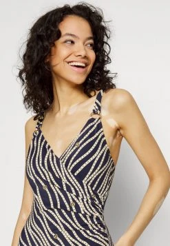 MICHAEL Michael Kors Damen DIAGONAL BELT LOGO RING SURPLUS - Badeanzug - Navy 11 MICHAEL Michael Kors Damen DIAGONAL BELT LOGO RING SURPLUS - Badeanzug - Navy -MICHAEL Michael Kors 4313e091768b4d9ab2ad1a016c573280