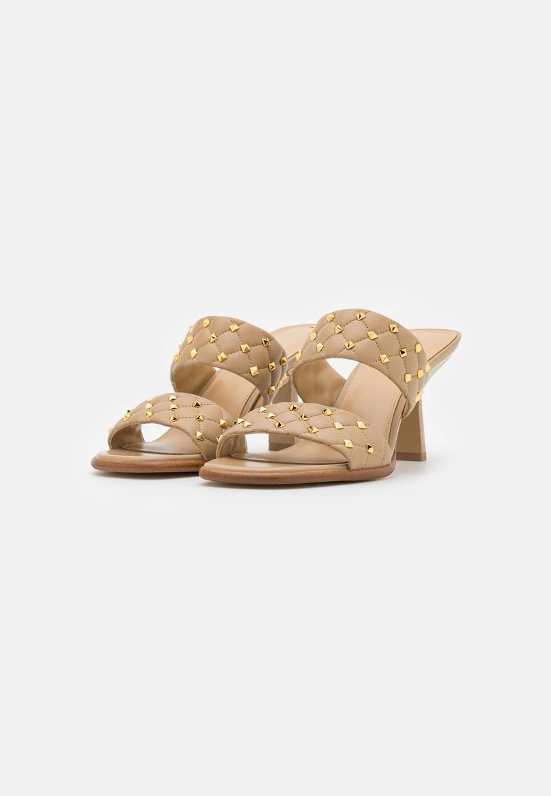 MICHAEL Michael Kors Damen AMELIA MULE - Pantolette Hoch - Camel 5 MICHAEL Michael Kors Damen AMELIA MULE - Pantolette Hoch - Camel - Image 3