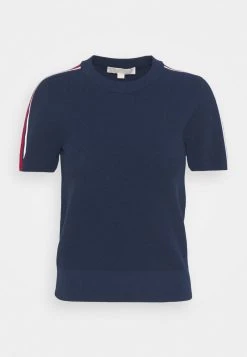 MICHAEL Michael Kors Damen LOGO TAPE - T-Shirt Print - Midnightblue -MICHAEL Michael Kors 476fcf765bc141dbb50baa8dc3a6eb12