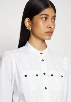 MICHAEL Michael Kors Damen UTILITY DRESS - Freizeitkleid - White -MICHAEL Michael Kors 47742fc32b634fc0af1e1382351ebb21