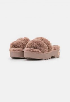 MICHAEL Michael Kors Damen ALFIE SLIDE - Pantolette Flach - Fawn -MICHAEL Michael Kors 479f25e56d794ed3805200da18e463b8