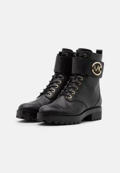 MICHAEL Michael Kors Damen TATUM BOOT - Schnürstiefelette - Black 11 MICHAEL Michael Kors Damen TATUM BOOT - Schnürstiefelette - Black -MICHAEL Michael Kors 4989a2004ad144bdaed16bf7fdfe4e82