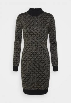 MICHAEL Michael Kors Damen Freizeitkleid - Black/gold -MICHAEL Michael Kors 4c5c4d733e084a108f1960d9f6ddcbcd