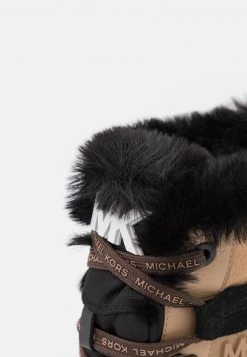 MICHAEL Michael Kors Damen OZZIE BOOT - Snowboot/Winterstiefel - Black/camel -MICHAEL Michael Kors 4fa6a68646e44bd1baf88b599c83cb28