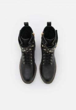 MICHAEL Michael Kors Damen HASKELL BOOTIE - Schnürstiefelette - Black 13 MICHAEL Michael Kors Damen HASKELL BOOTIE - Schnürstiefelette - Black -MICHAEL Michael Kors 502bc0383a174728a9507f606875d4da