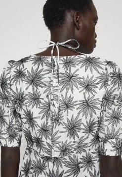 MICHAEL Michael Kors Damen LAWN MINI DRESS - Freizeitkleid - White/black -MICHAEL Michael Kors 530bc8bd18424942bb87e0eee422e9c2