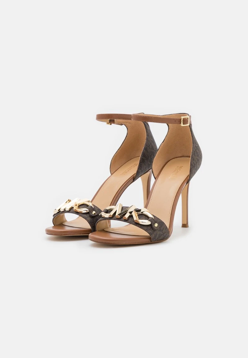 MICHAEL Michael Kors Damen IZZY - High Heel Sandalette - Brown/multicolor 5 MICHAEL Michael Kors Damen IZZY - High Heel Sandalette - Brown/multicolor - Image 3
