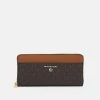 MICHAEL Michael Kors Damen JET POCKET - Geldbörse - Brown -MICHAEL Michael Kors 559d6ddc5117444aba9eeff525a77276