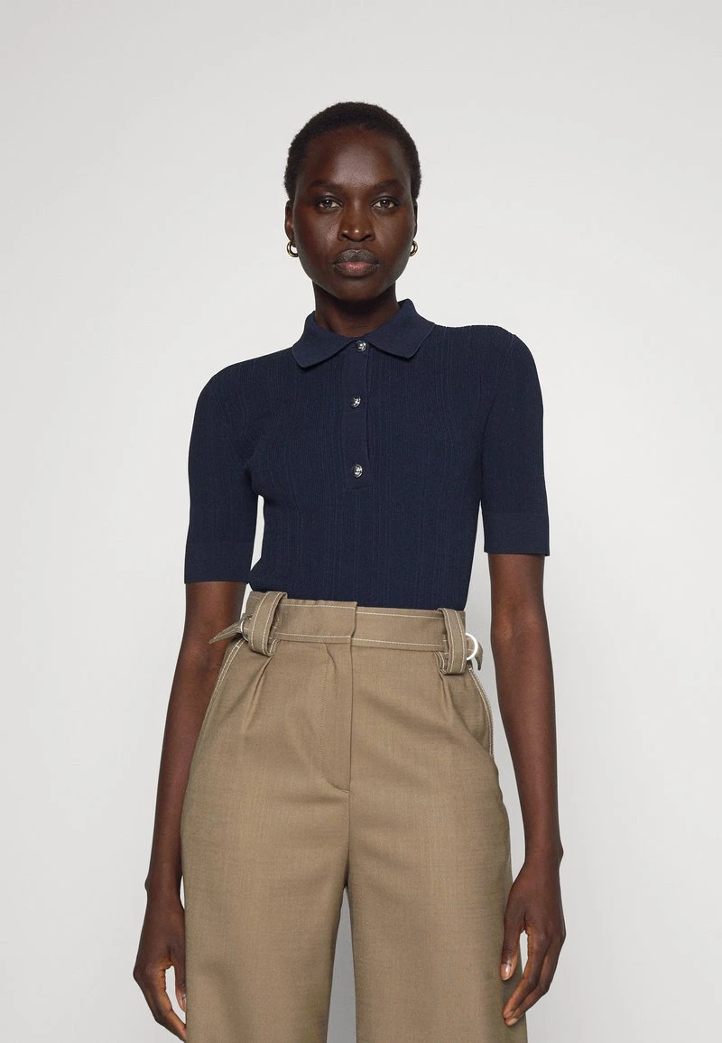 MICHAEL Michael Kors Damen BUTTON - Poloshirt - Midnight Blue 3 MICHAEL Michael Kors Damen BUTTON - Poloshirt - Midnight Blue