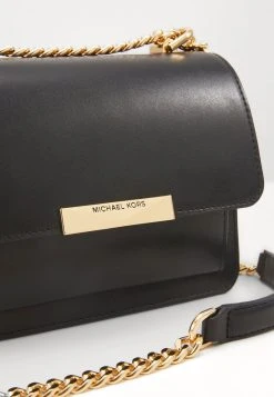 MICHAEL Michael Kors Damen JADE GUSSET CROSSBODY - Umhängetasche - Black -MICHAEL Michael Kors 56a53854810d4d20b93c06028b6c0d7c