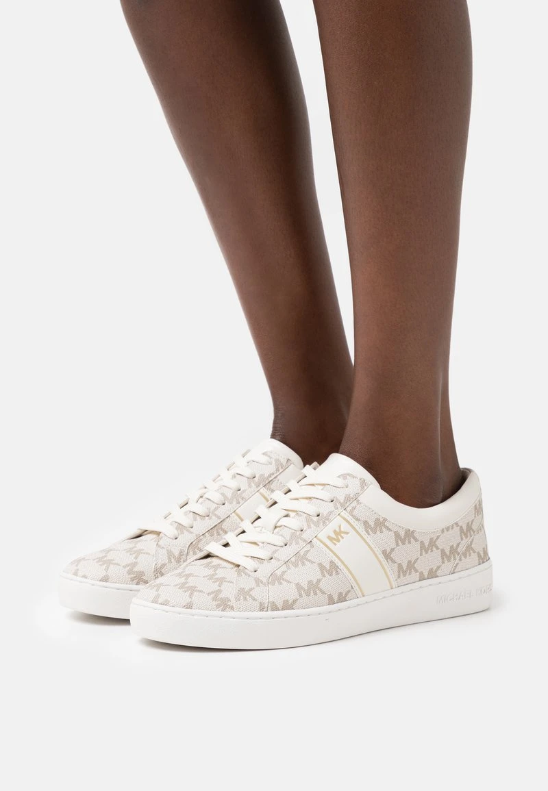 MICHAEL Michael Kors Damen JUNO STRIPE LACE UP - Sneaker Low - Vanilla 3 MICHAEL Michael Kors Damen JUNO STRIPE LACE UP - Sneaker Low - Vanilla