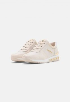 MICHAEL Michael Kors Damen ALLIE WRAP TRAINER - Sneaker Low - Light Cream -MICHAEL Michael Kors 5a07b14c0ffd43c29eb38396a65b12d6