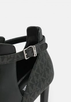 MICHAEL Michael Kors Damen LAWSON OPEN TOE - High Heel Stiefelette - Black -MICHAEL Michael Kors 5b24e50917184fb1abcafeb29ac24595