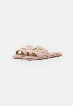 MICHAEL Michael Kors Damen KIPPY SLIDE - Pantolette Flach - Soft Pink -MICHAEL Michael Kors 5b69e635bf8f4a0f8a000e1a4240f651