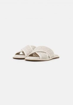 MICHAEL Michael Kors Damen GIDEON SLIDE - Pantolette Flach - Natural 11 MICHAEL Michael Kors Damen GIDEON SLIDE - Pantolette Flach - Natural -MICHAEL Michael Kors 5c1b49693def462ba65d777ec24eca50