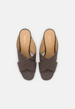 MICHAEL Michael Kors Damen PORTER MULE - Pantolette Hoch - Brown -MICHAEL Michael Kors 5e6a08152838409c820f8d2c45b723b4