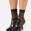MICHAEL Michael Kors Damen SHILOH BOOTIE - Stiefelette - Black/brown -MICHAEL Michael Kors 5ec0adae79594dbb90327812b2a31200
