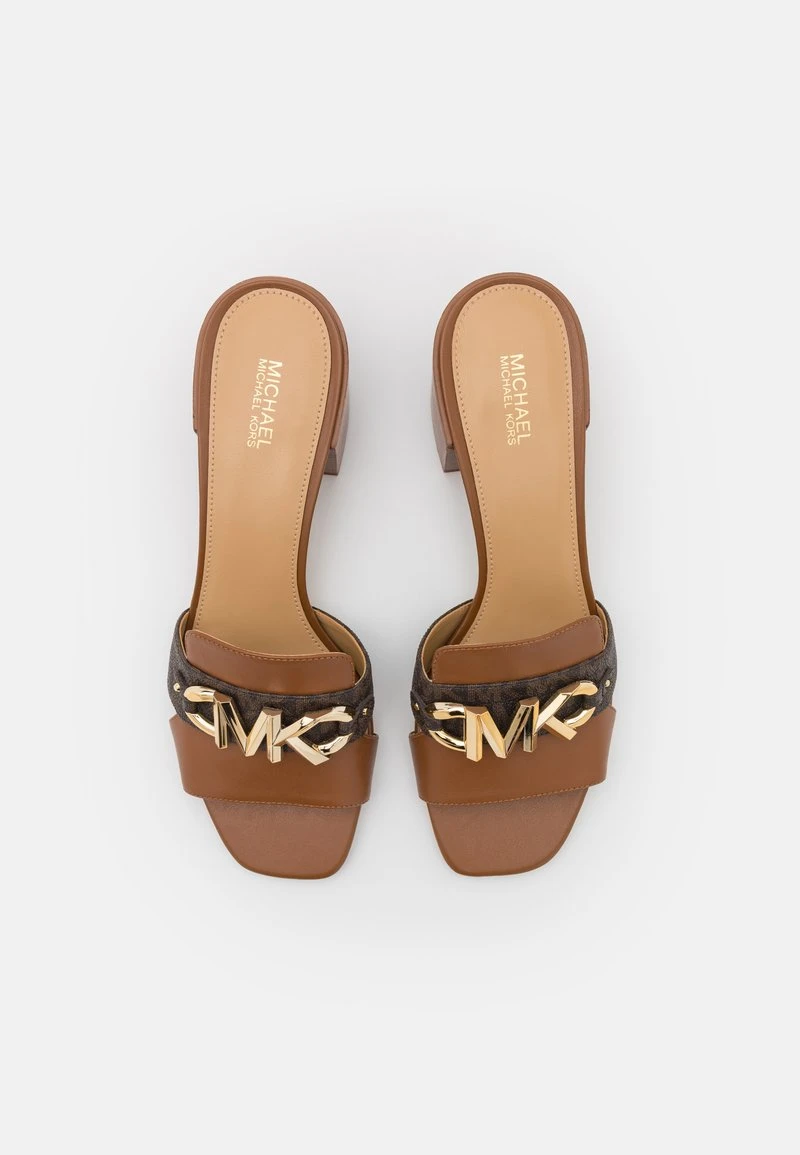 MICHAEL Michael Kors Damen IZZY MULE - Pantolette Hoch - Brown/multi-coloured 7 MICHAEL Michael Kors Damen IZZY MULE - Pantolette Hoch - Brown/multi-coloured - Image 5