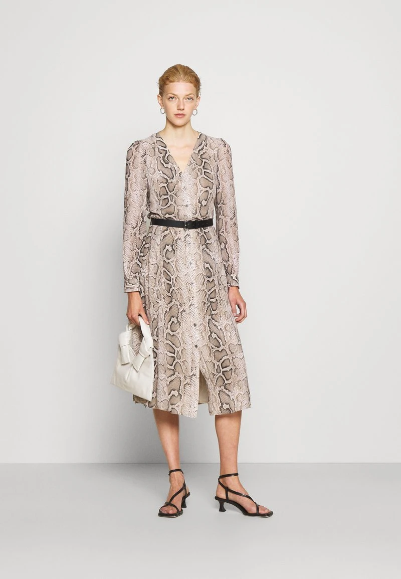 MICHAEL Michael Kors Damen SUPER SNAKE KATE - Blusenkleid - Dune 4 MICHAEL Michael Kors Damen SUPER SNAKE KATE - Blusenkleid - Dune - Image 2