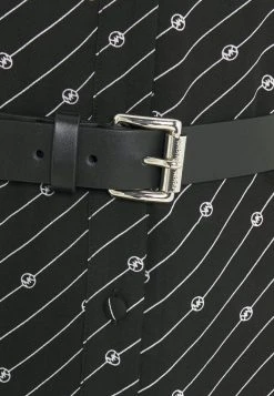 MICHAEL Michael Kors Damen CIRCLE LOGO DRESS - Freizeitkleid - Black/white -MICHAEL Michael Kors 627ceab942fe4a6eb002b6e58052910c