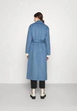 MICHAEL Michael Kors Damen DOUBLEFACE ROBE COAT - Klassischer Mantel - Blue -MICHAEL Michael Kors 62a0c9ca16b74cb7b94653b92f806c1f