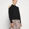 MICHAEL Michael Kors Damen CUTOUT - Strickpullover - Black