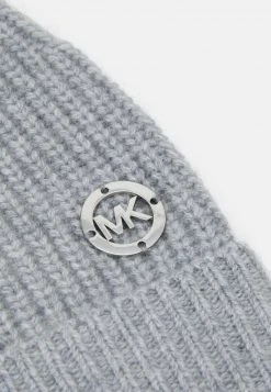 MICHAEL Michael Kors Damen BEANIE - Mütze - Mottled Grey -MICHAEL Michael Kors 6329b32a214244e49c0b02603b946608