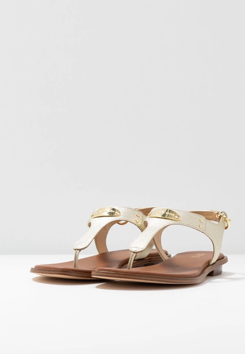 MICHAEL Michael Kors Damen PLATE THONG - Zehentrenner - Pale Gold 7 MICHAEL Michael Kors Damen PLATE THONG - Zehentrenner - Pale Gold - Image 5