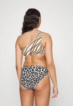 MICHAEL Michael Kors Damen DIAGONAL BELT LOGO RING ONESHOULDER - Bikini-Top - Bone 11 MICHAEL Michael Kors Damen DIAGONAL BELT LOGO RING ONESHOULDER - Bikini-Top - Bone -MICHAEL Michael Kors 65c3ffaa9ba94216bbe55abc822956bb