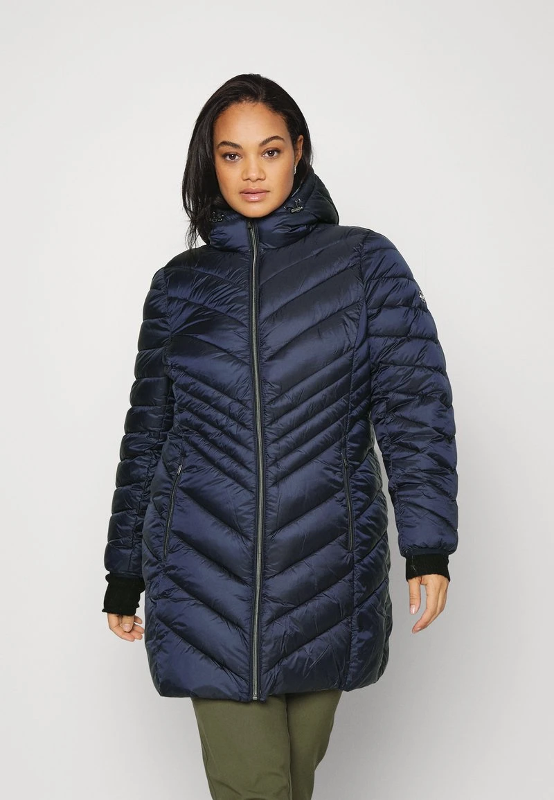 MICHAEL Michael Kors Damen ZIP FRONT PACKABLE - Wintermantel - Midnight Blue 3 MICHAEL Michael Kors Damen ZIP FRONT PACKABLE - Wintermantel - Midnight Blue