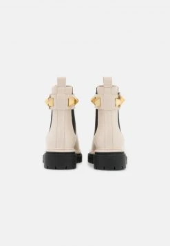 MICHAEL Michael Kors Damen STARK BOOT - Stiefelette - Light Cream 12 MICHAEL Michael Kors Damen STARK BOOT - Stiefelette - Light Cream -MICHAEL Michael Kors 66c72b5a255946dcb39f9b916134546e