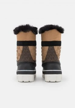MICHAEL Michael Kors Damen OZZIE BOOT - Snowboot/Winterstiefel - Black/camel -MICHAEL Michael Kors 66e5828bb2514d40b1c1d3e4f1acf06d
