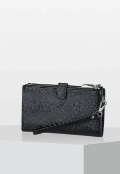 MICHAEL Michael Kors Damen JET SET DOUBLEZIP WRISTLET - Clutch - Black -MICHAEL Michael Kors 67d4e811ba4543fa86455a149885a608