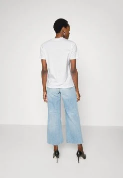 MICHAEL Michael Kors Damen SEQN LOGO TEE - T-Shirt Print - White -MICHAEL Michael Kors 68977cd12311424b9cca96497b78c408