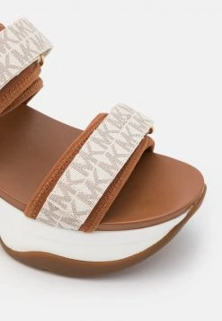 MICHAEL Michael Kors Damen OLYMPIA - Plateausandalette - Vanilla -MICHAEL Michael Kors 68a74be9bb04452f99ed6591bb044d9a