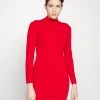 MICHAEL Michael Kors Damen ECO MOCK - Strickkleid - Crimson