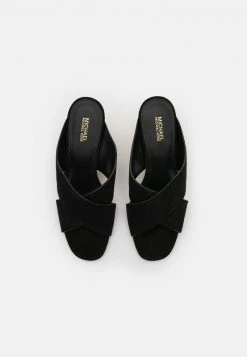 MICHAEL Michael Kors Damen PORTER MULE - Pantolette Hoch - Black -MICHAEL Michael Kors 696f8582631b4bcba27cc4138be02d1e