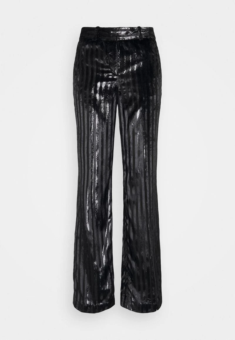 MICHAEL Michael Kors Damen STRIPE PANT - Stoffhose - Black 3 MICHAEL Michael Kors Damen STRIPE PANT - Stoffhose - Black
