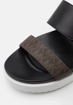 MICHAEL Michael Kors Damen BO SLIDE - Pantolette Flach - Black -MICHAEL Michael Kors 6bed9ff8e7164930a7fd430f4a299287